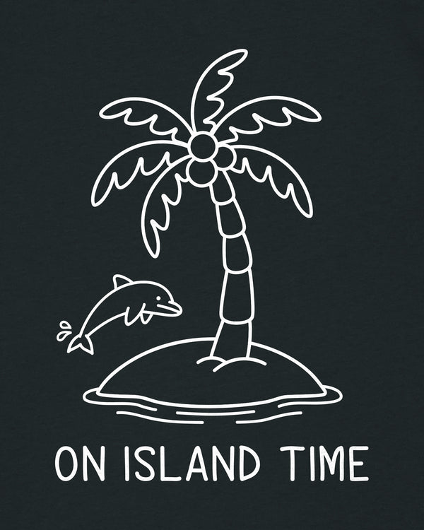 Island Time White Lightweight T-Shirt