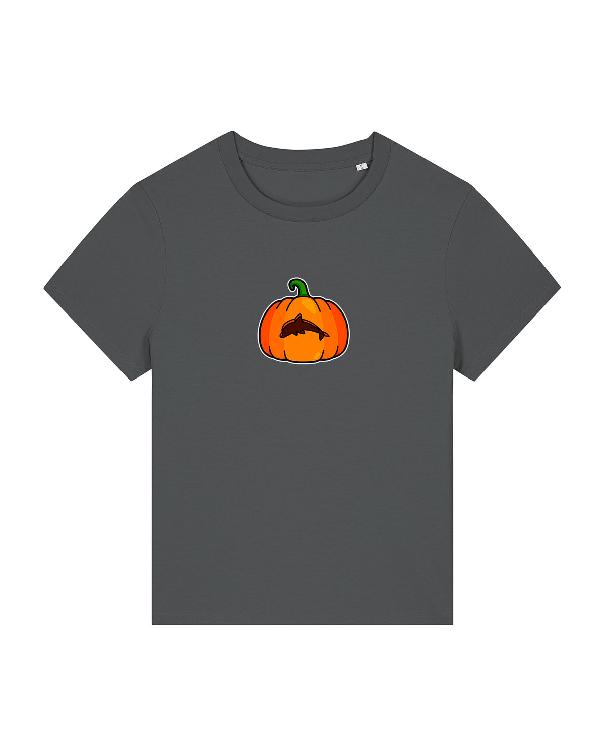 Little Dolphin Pumpkin Women's T-Shirt