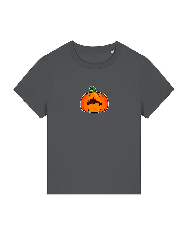 Little Dolphin Pumpkin Women's T-Shirt