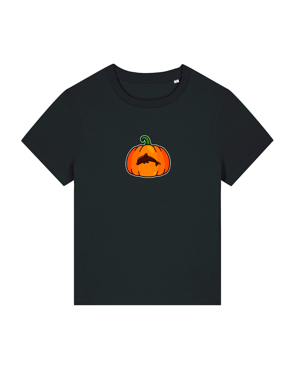 Little Dolphin Pumpkin Women's T-Shirt