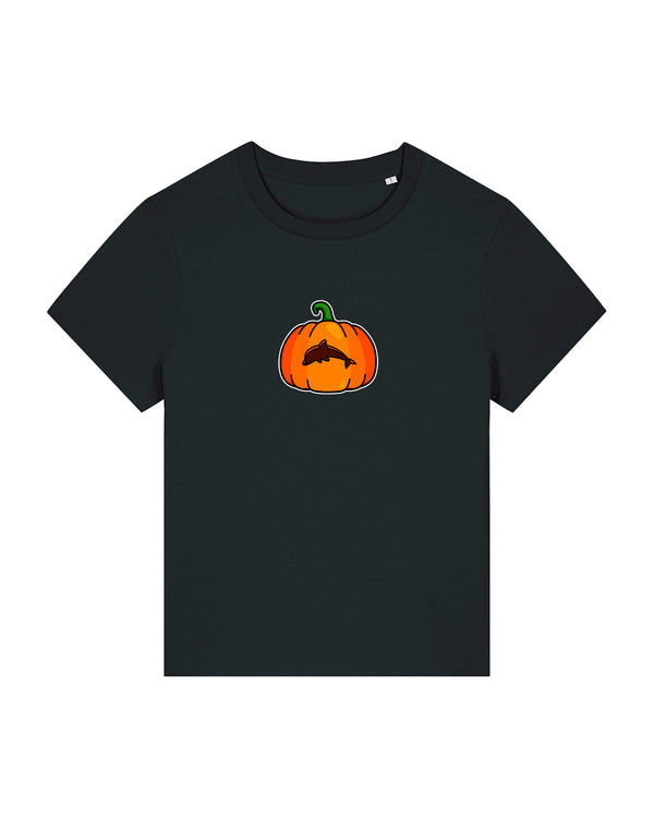 Little Dolphin Pumpkin Women's T-Shirt