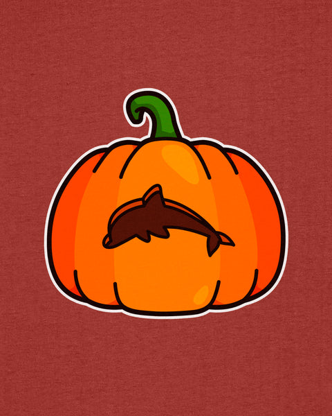 Little Dolphin Pumpkin T-Shirt