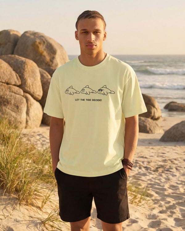 Finley Trio Let The Tide Decide Lightweight Relaxed Fit T-Shirt