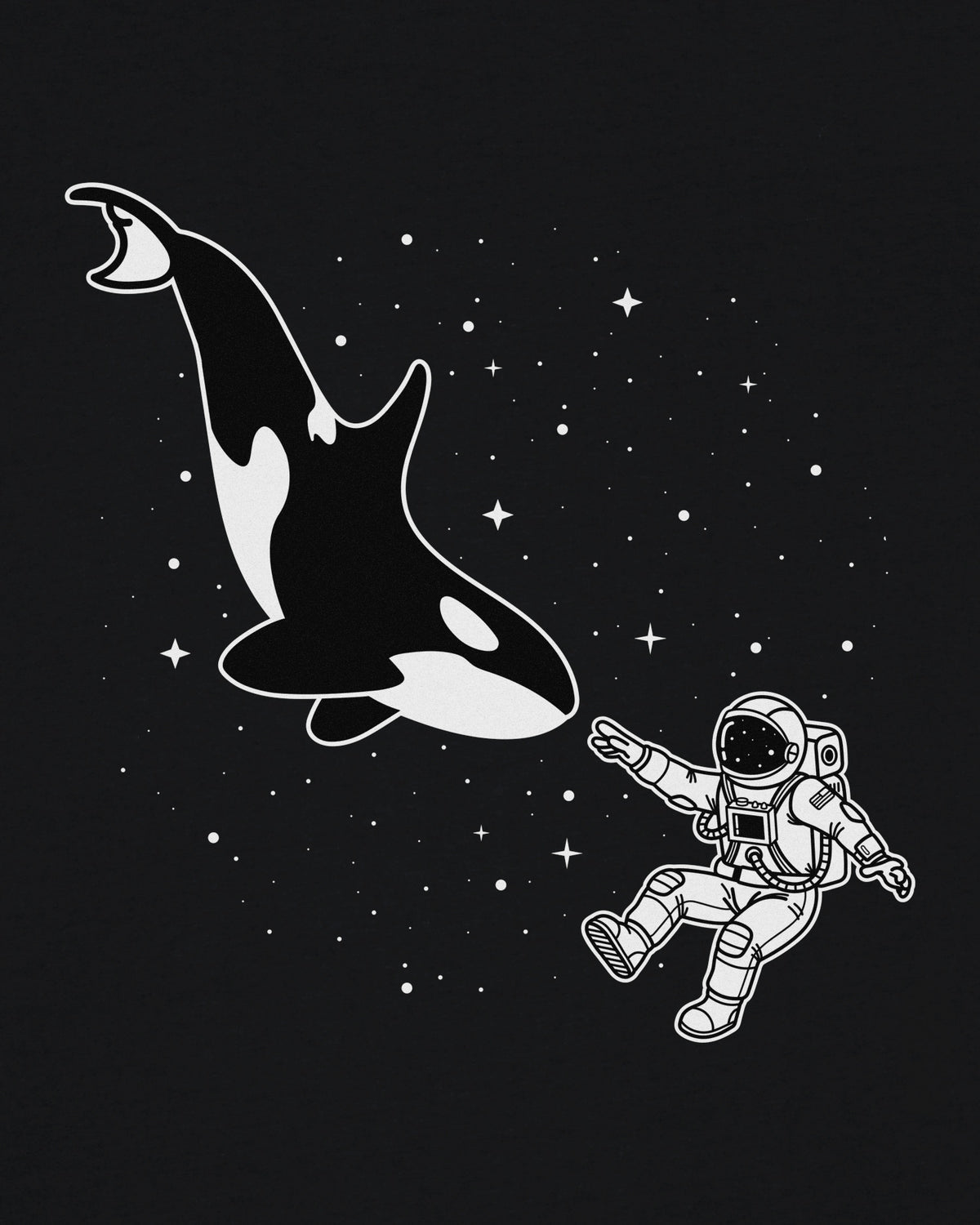Orca Astronaut T-Shirt