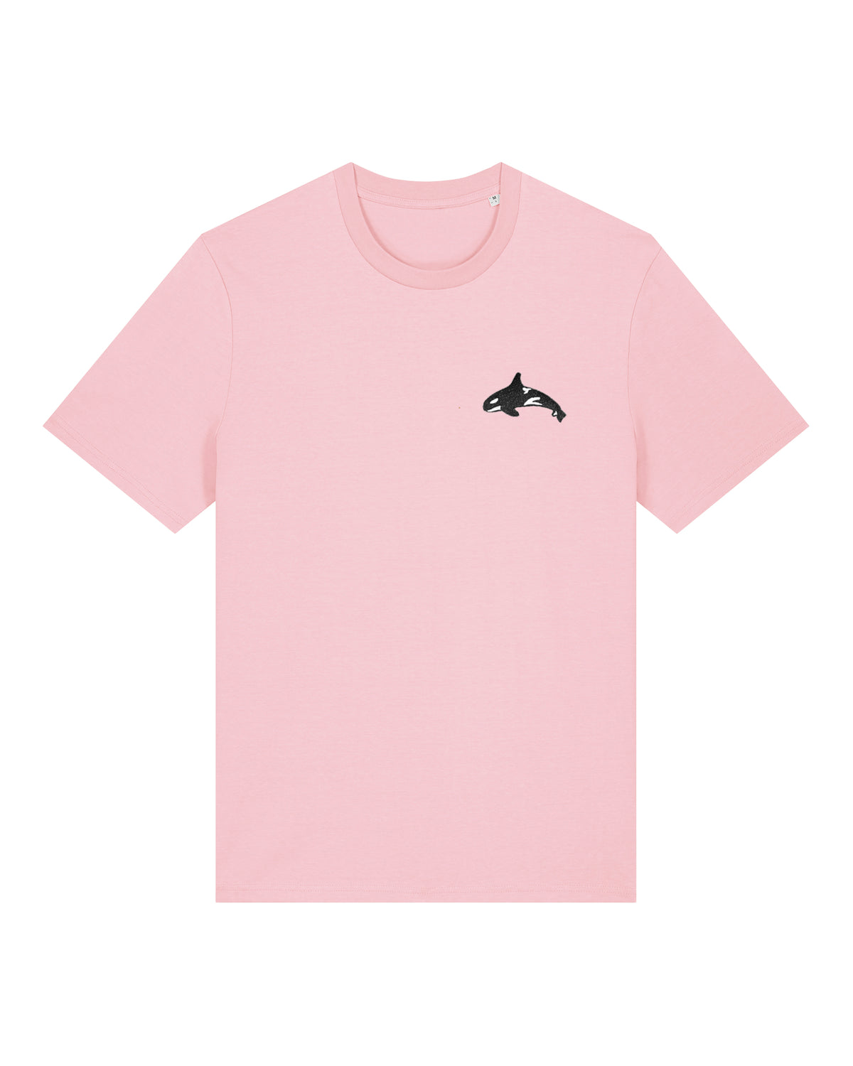 Orca Embroidered Pink T-Shirt