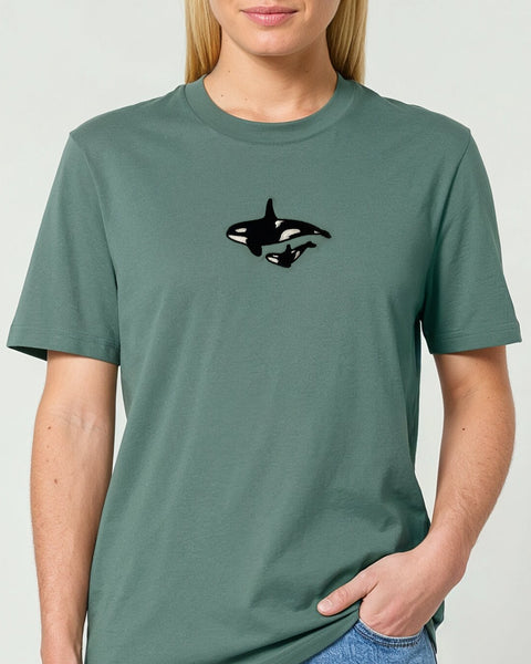 Orca Duo Embroidered T-Shirt
