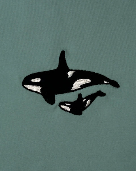 Orca Duo Embroidered T-Shirt