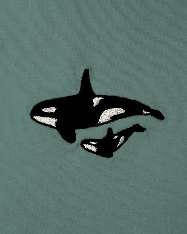 Orca Duo Embroidered T-Shirt