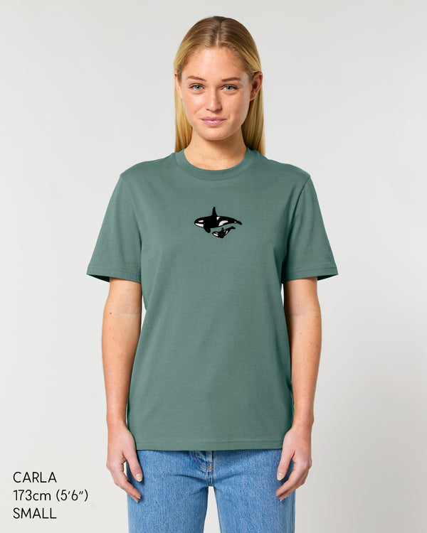 Orca Duo Embroidered T-Shirt