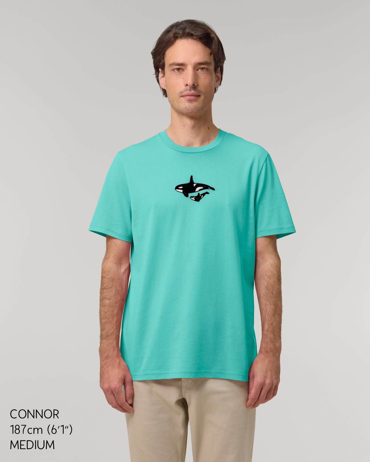 Orca Duo Embroidered T-Shirt