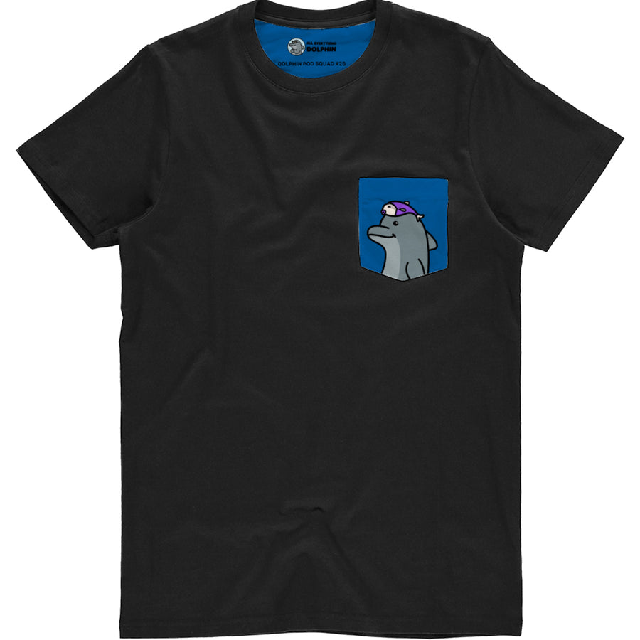 Dolphin Pod Squad Pocket T-Shirt #25