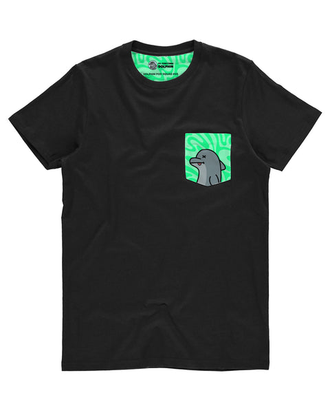 Dolphin Pod Squad Pocket T-Shirt #35 - All Everything Dolphin