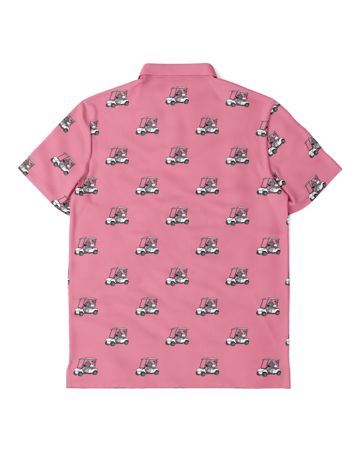 Golphin Cart Pink Sport Polo