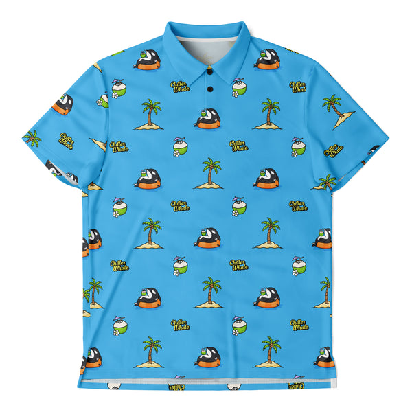 Chiller Whale Coconut Sport Polo