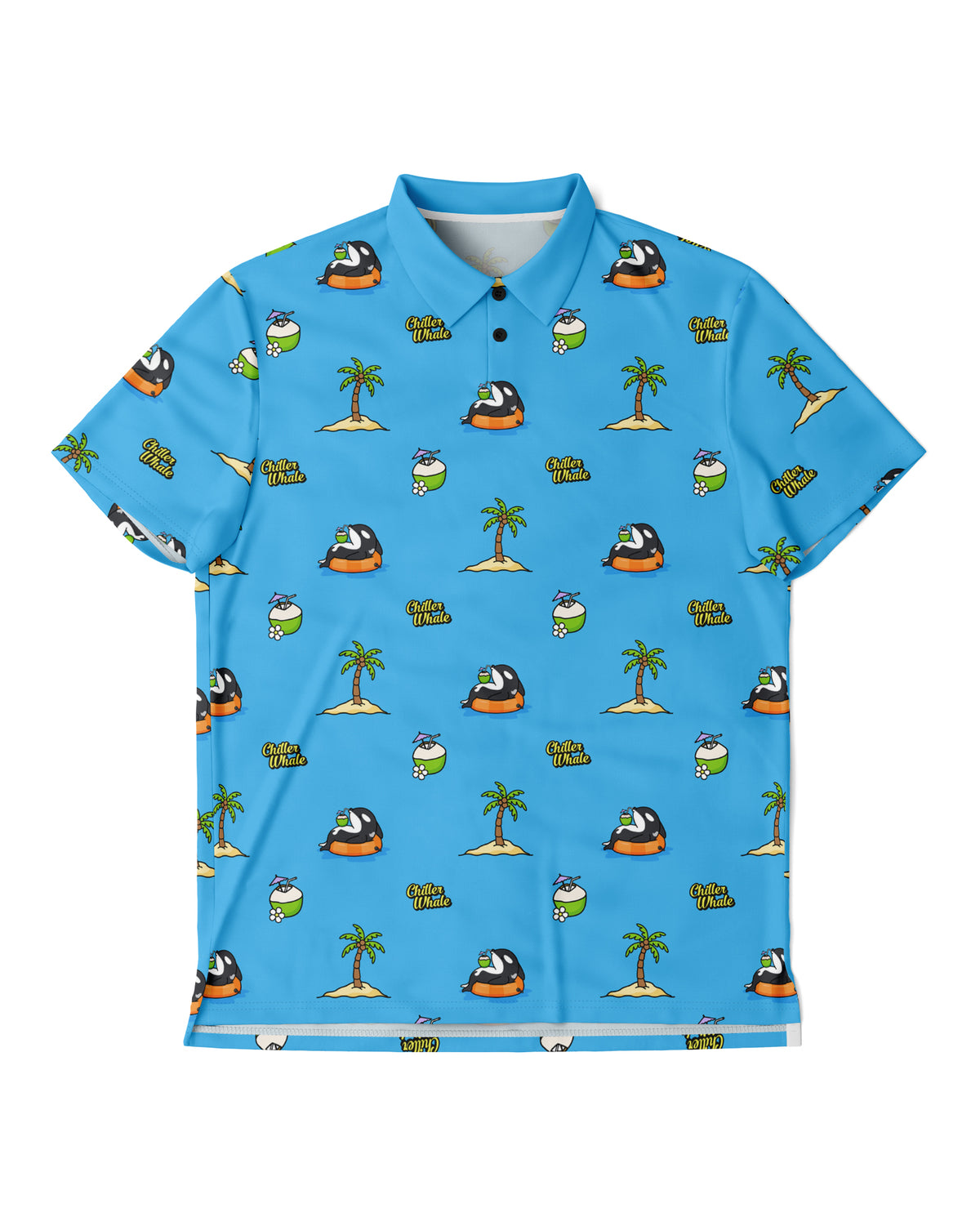 Chiller Whale Coconut Sport Polo