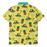 Chiller Whale Pineapple Sport Polo - All Everything Dolphin