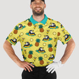 Chiller Whale Pineapple Sport Polo - All Everything Dolphin