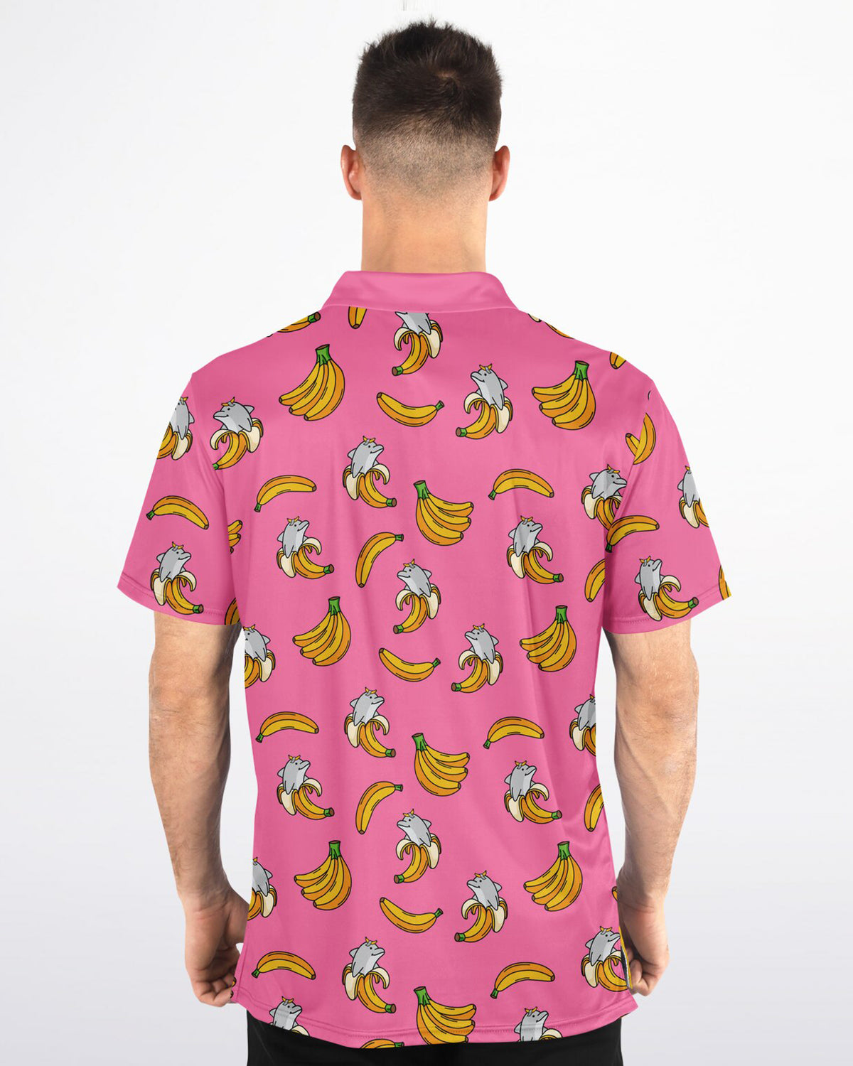 Banolphin Pink Sport Polo