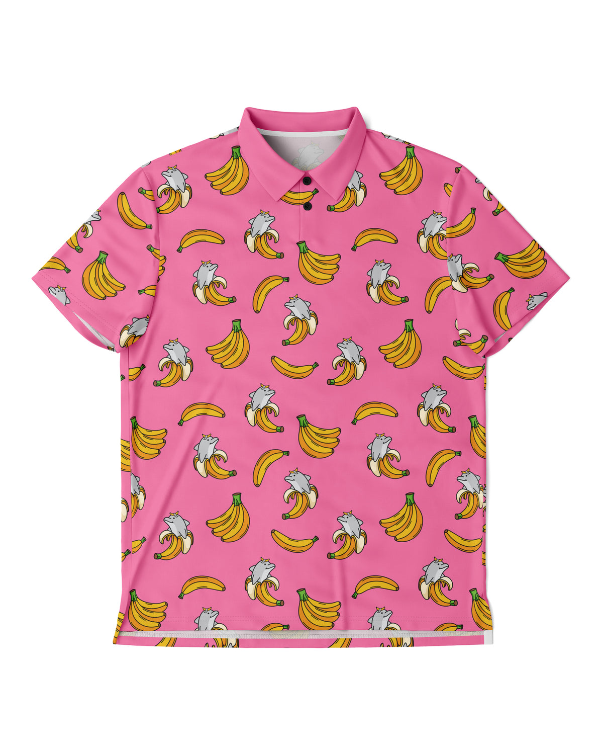 Banolphin Pink Sport Polo