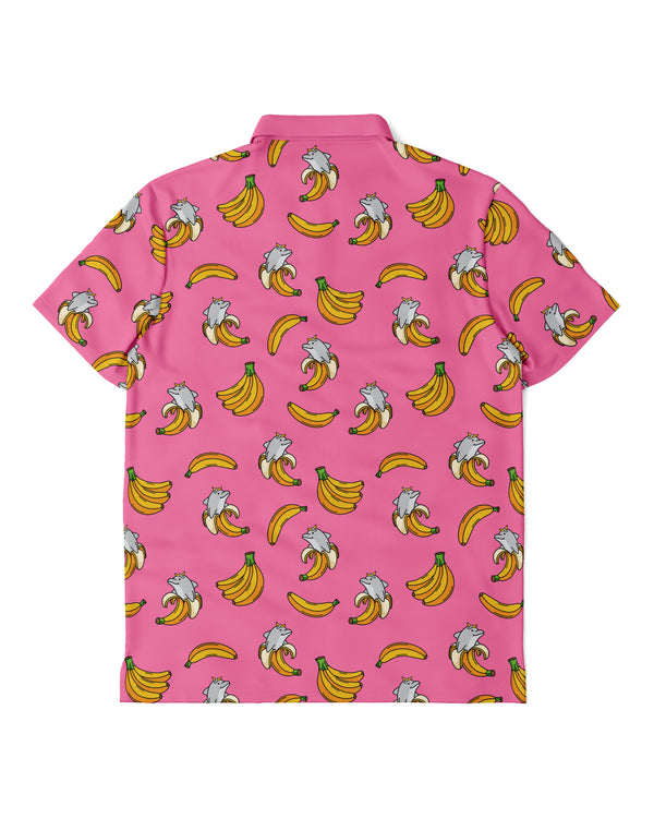 Banolphin Pink Sport Polo