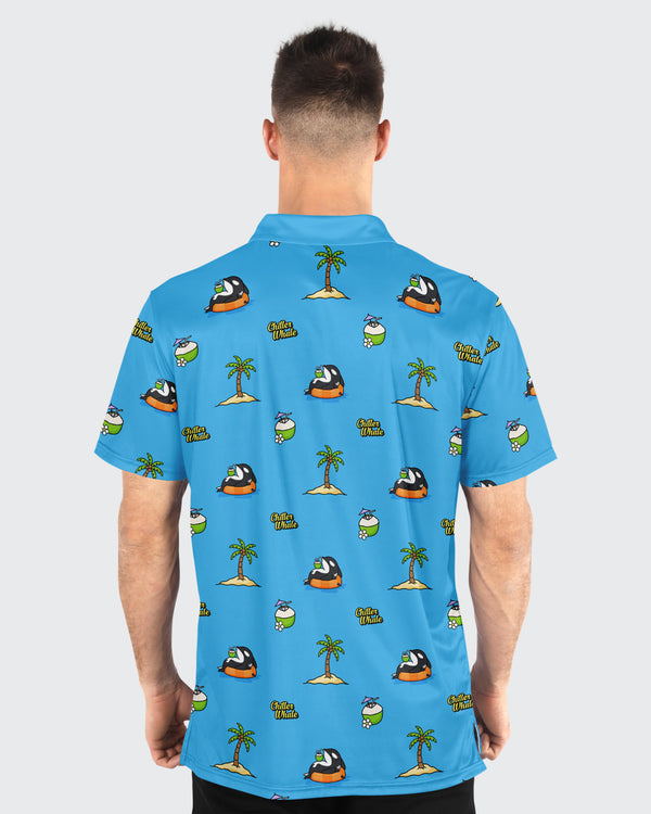 Chiller Whale Coconut Sport Polo