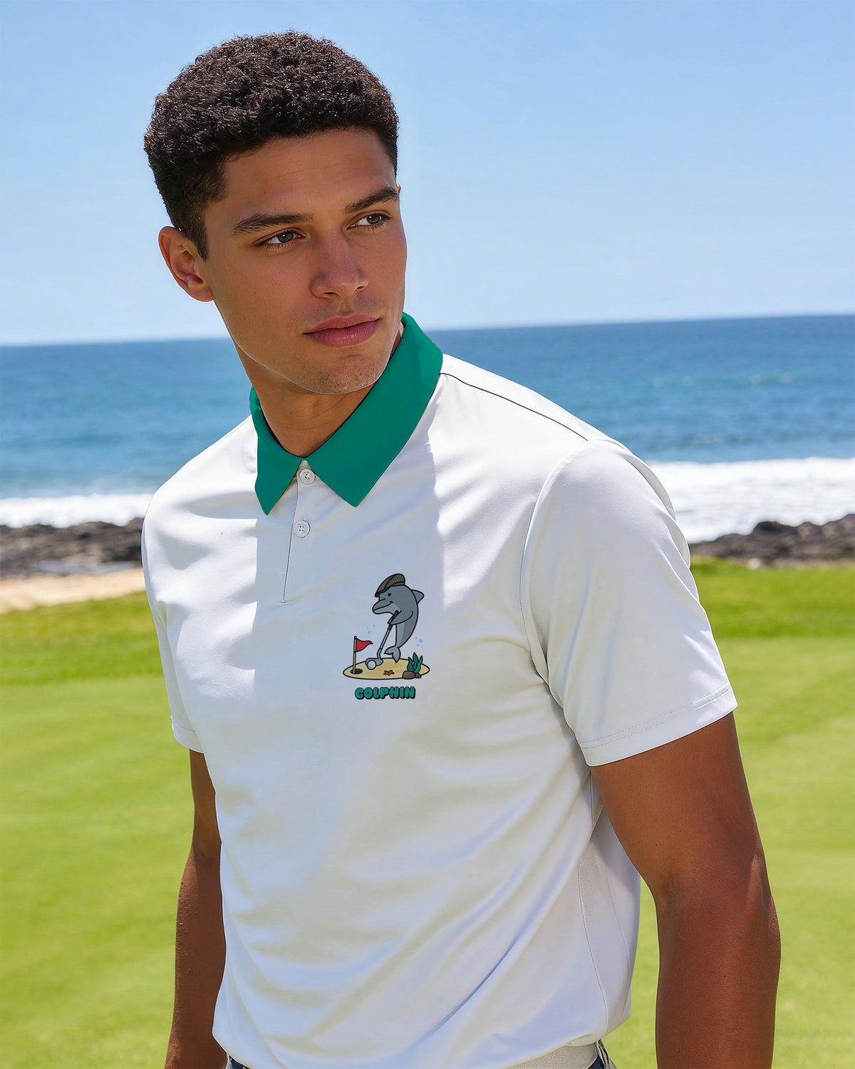 Golphin Logo Sport Polo