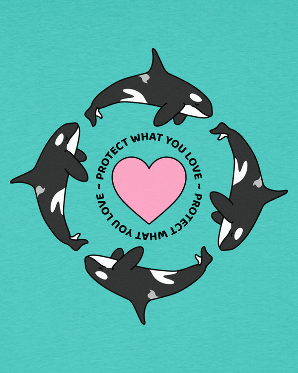 Protect What You Love Orca T-Shirt