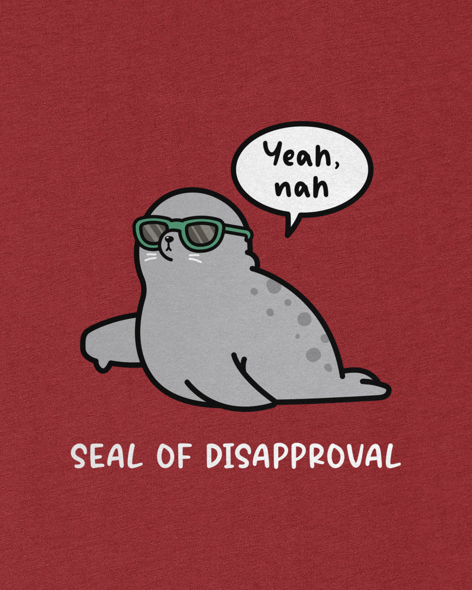 Seal Of Disapproval T-Shirt - All Everything Dolphin