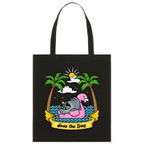 Seas The Day Tote Bag - All Everything Dolphin