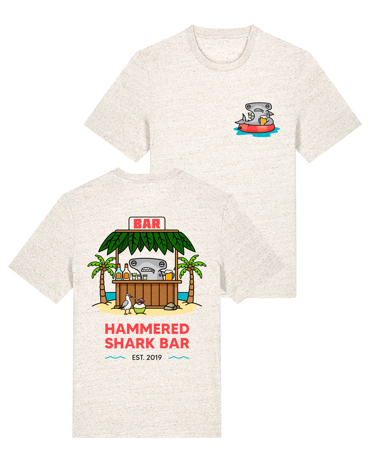 Hammered Shark Bar T-Shirt
