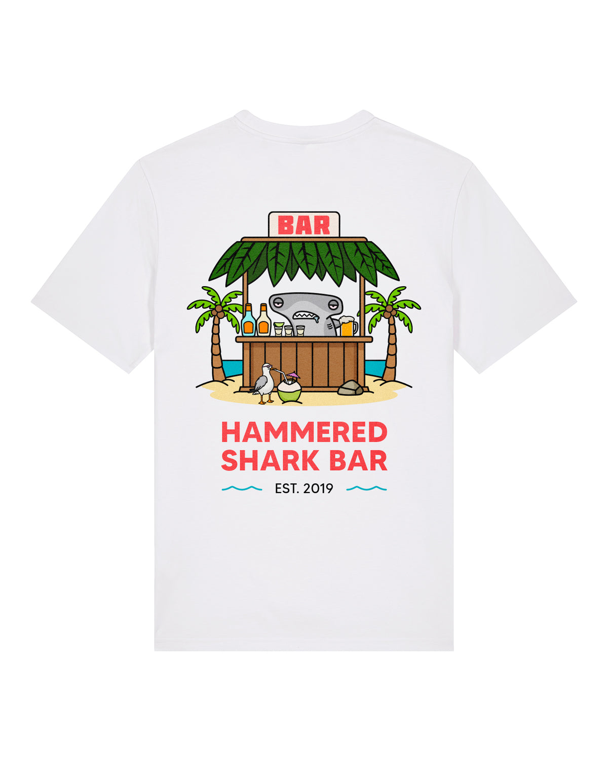 Hammered Shark Bar T-Shirt