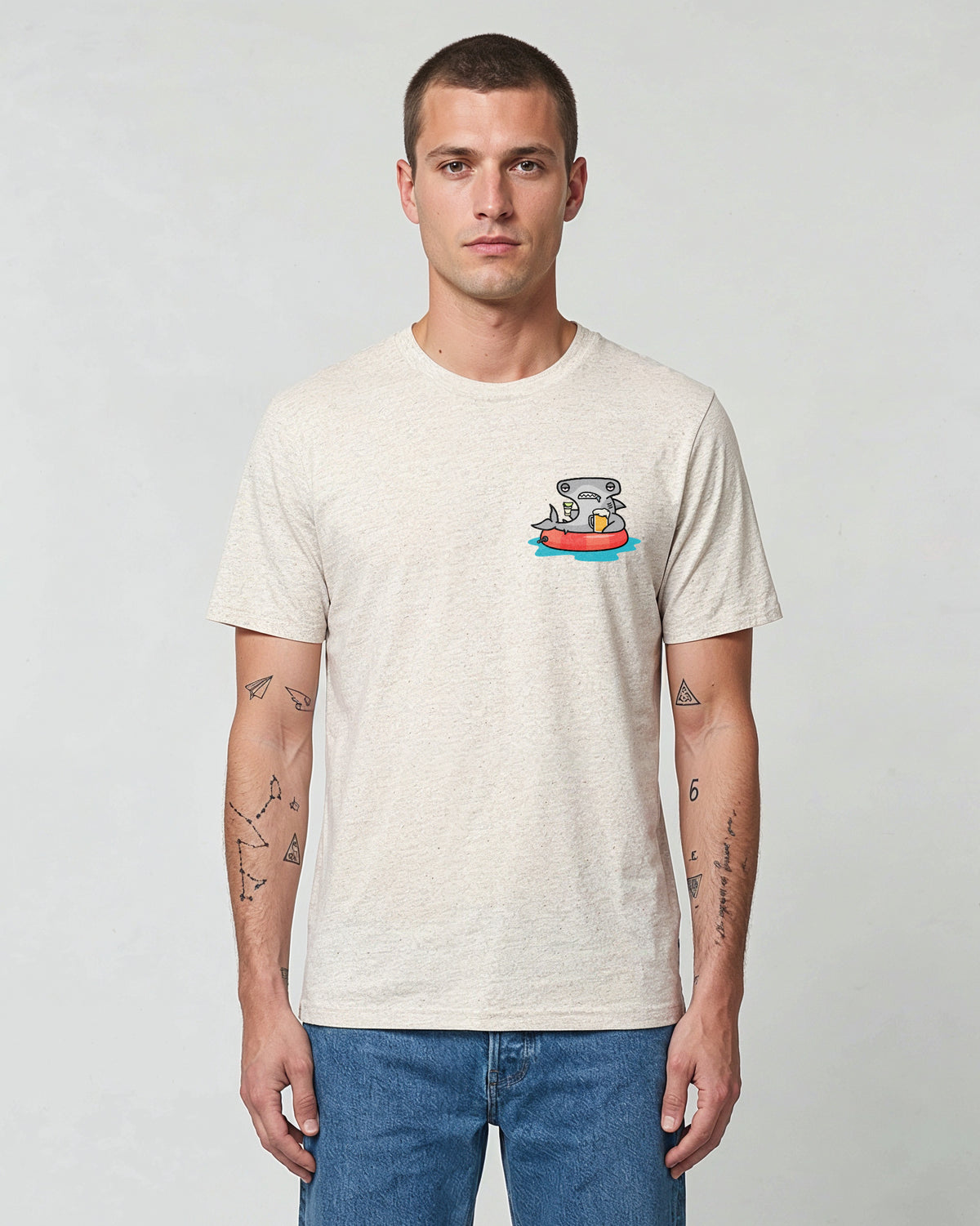 Hammered Shark Bar T-Shirt