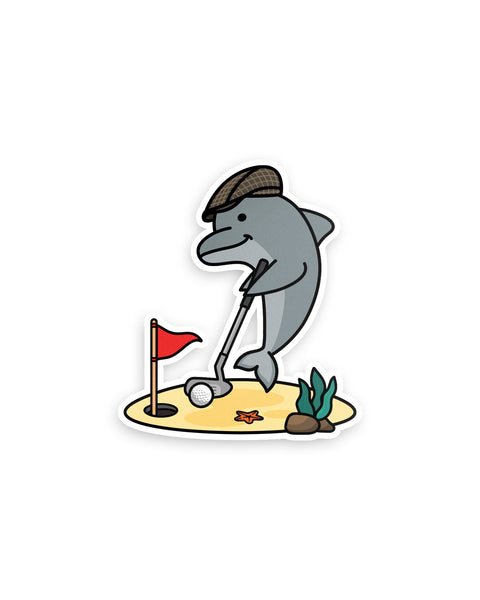 Golphin Sticker