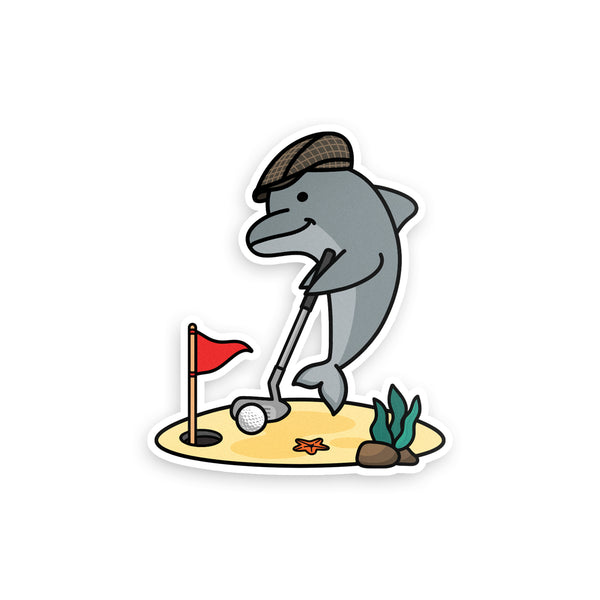Golphin Sticker