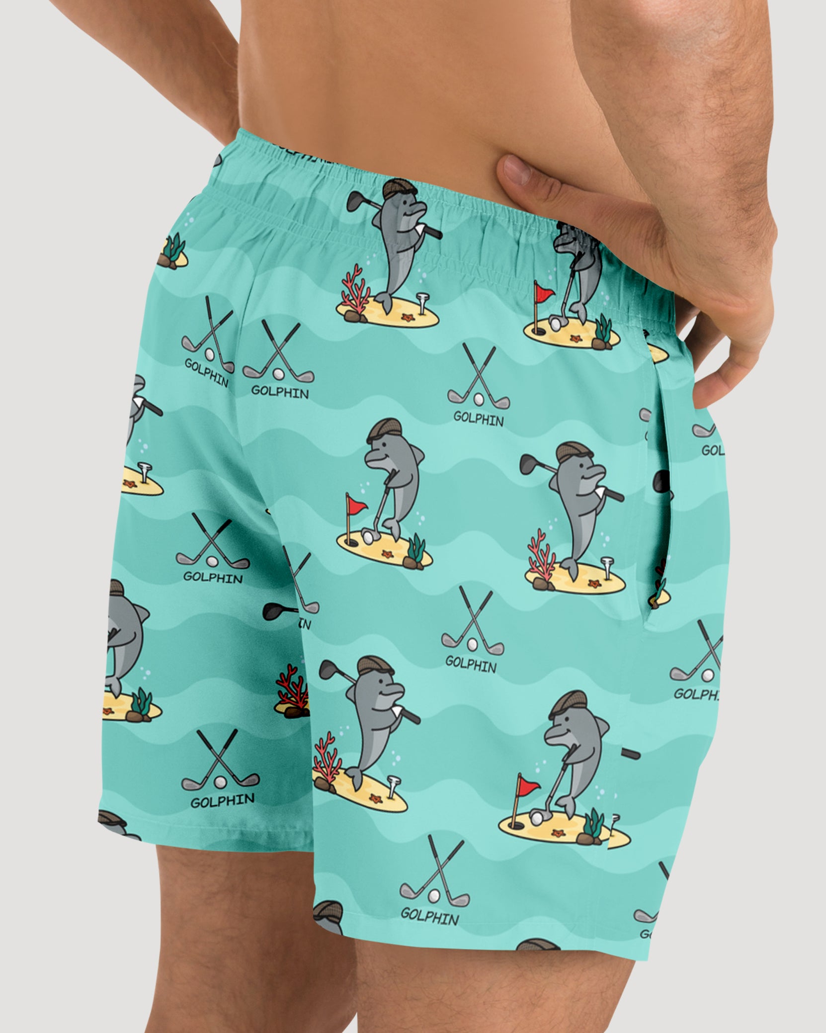 Dolphin hot sale swim trunks