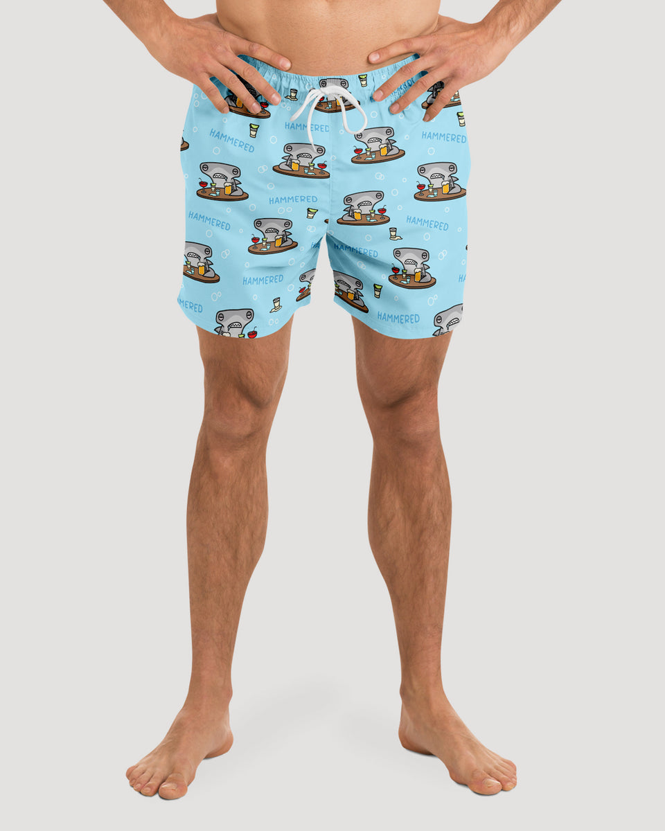 Hammered Swim Trunks