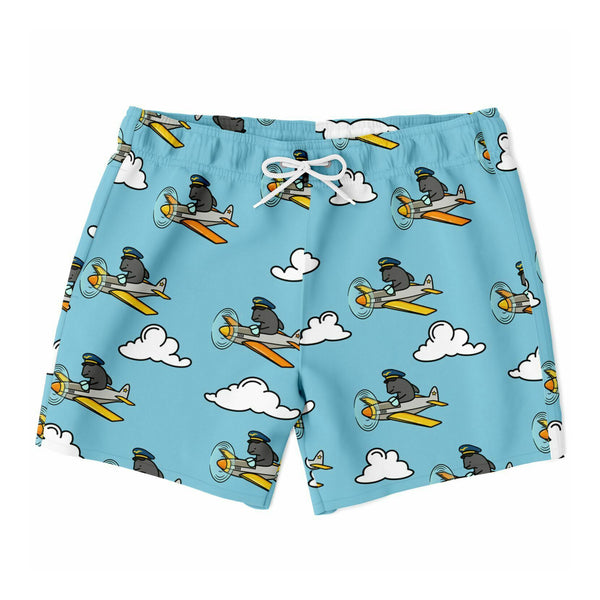 Pilot Whale Swim Trunks - All Everything Dolphin