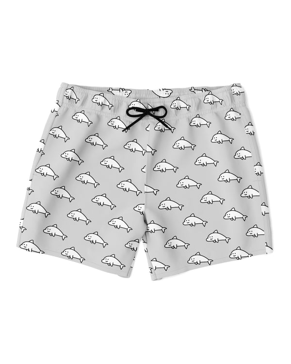 Dolphamine Grey Swim Trunks