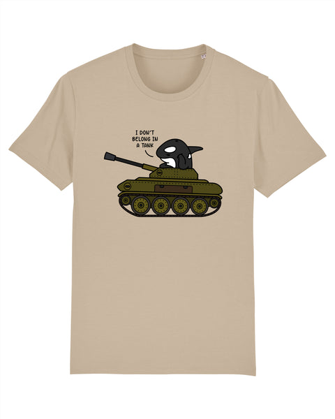 I Don't Belong In A Tank Orca T-Shirt