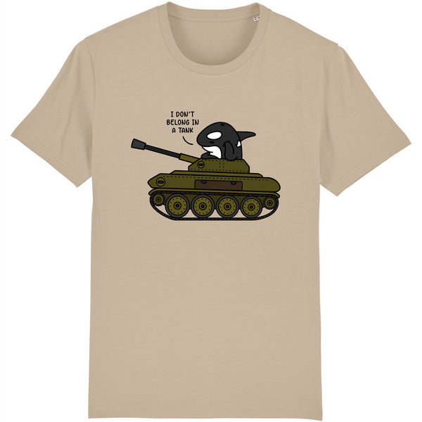 I Don't Belong In A Tank Orca T-Shirt