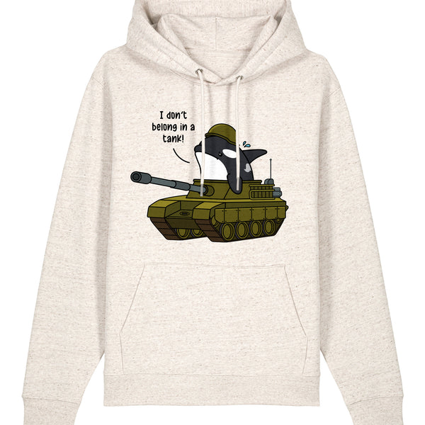 I Don't Belong In A Tank Orca Hoodie - All Everything Dolphin