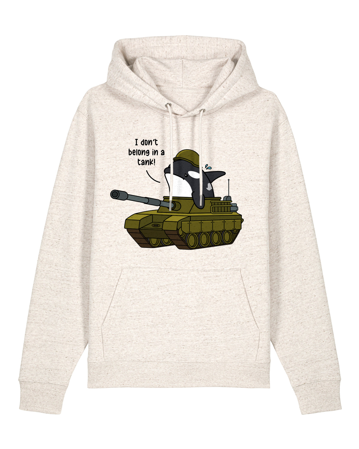 I Don't Belong In A Tank Orca Hoodie - All Everything Dolphin