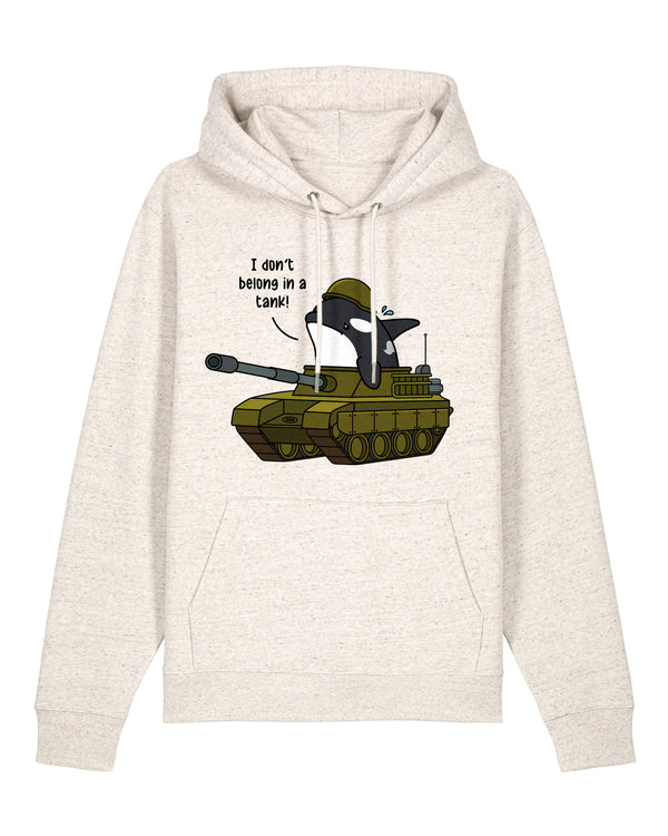 I Don't Belong In A Tank Orca Hoodie - All Everything Dolphin