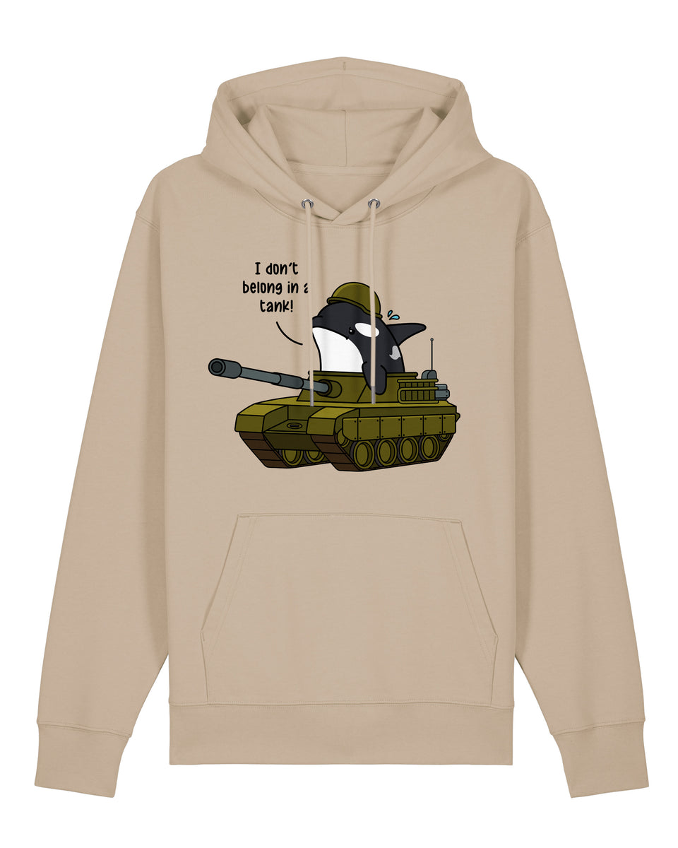 I Don't Belong In A Tank Orca Hoodie - All Everything Dolphin