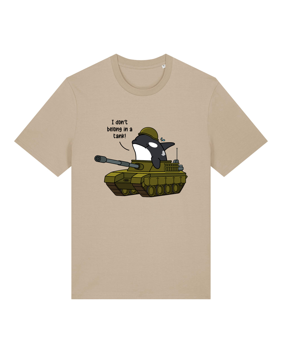 I Don't Belong In A Tank Orca T-Shirt - All Everything Dolphin