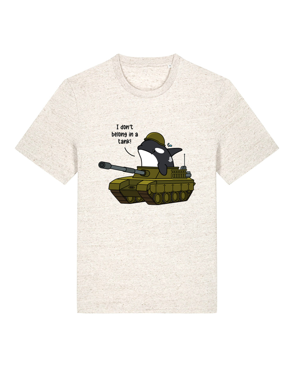 I Don't Belong In A Tank Orca T-Shirt - All Everything Dolphin