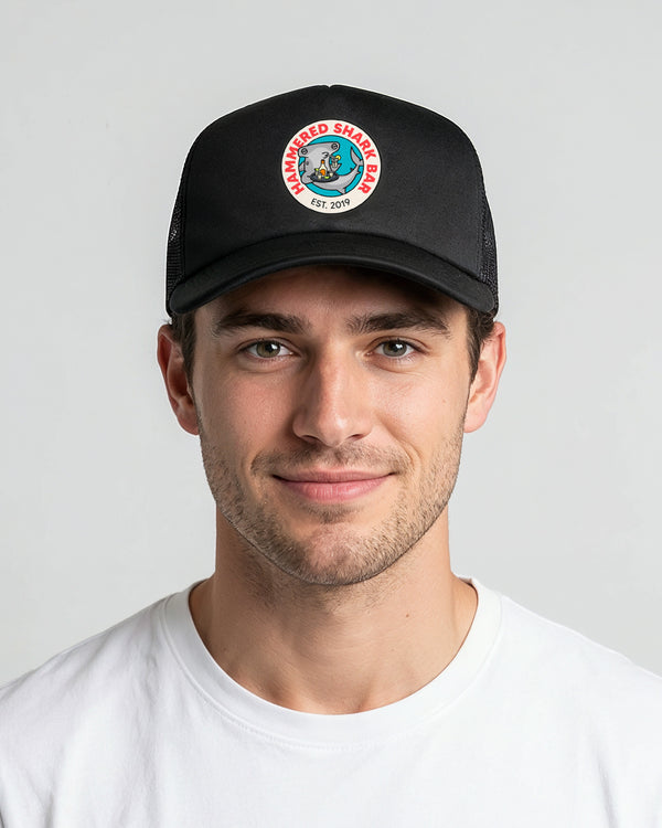 Hammered Shark Bar Trucker Hat
