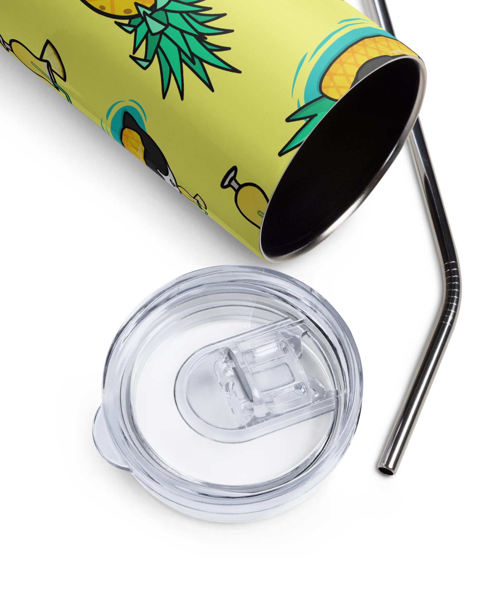 Pineapple Orca Stainless Steel Tumbler – All Everything Dolphin