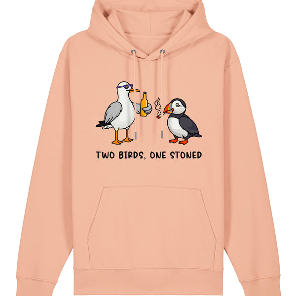 Two Birds One Stoned Hoodie - All Everything Dolphin