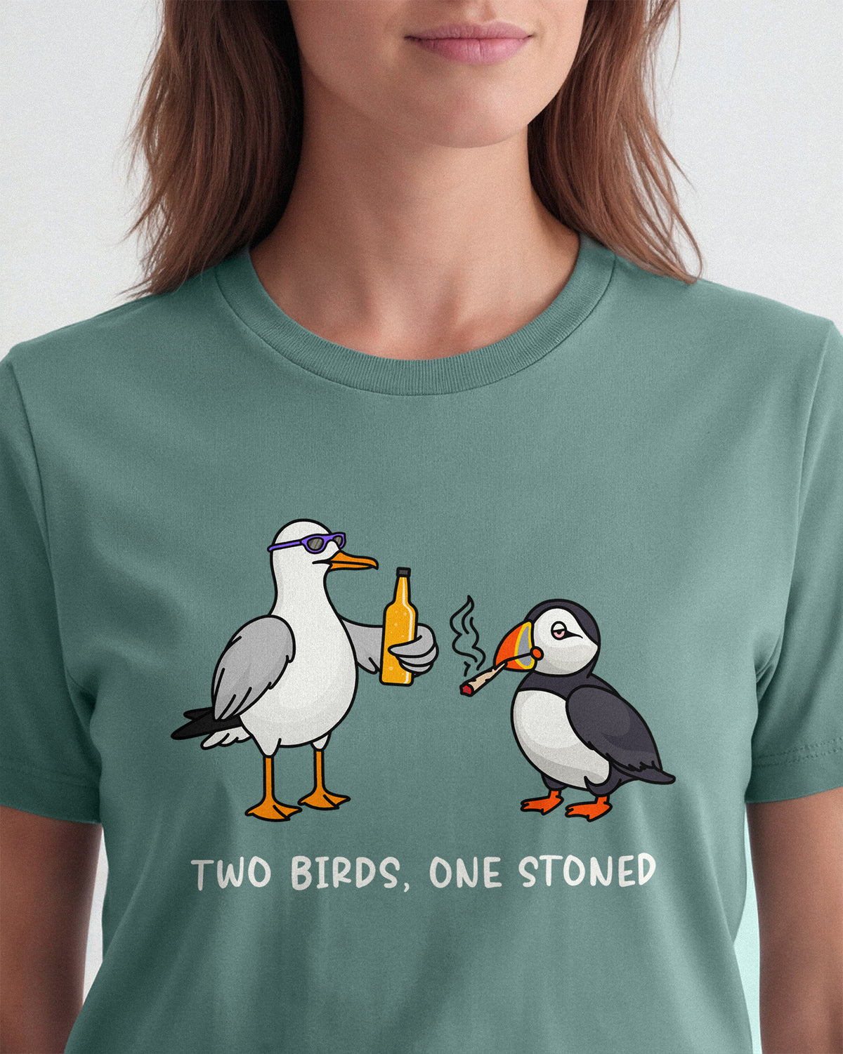 Two Birds One Stoned T-Shirt